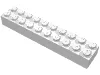 Brick 2 x 10 / White
