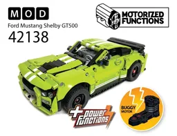42138 Ford Mustang Shelby GT500 RC MOD for Buggy Motors