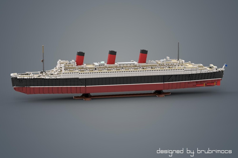 Lego Queen Mary (Building instructions only)
