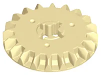Technic Gear 20 Tooth Bevel / Tan