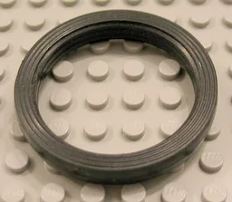 Tyre Smooth Old Style - Large / Black