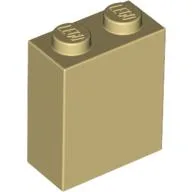 Brick 1 x 2 x 2 with Inside Stud Holder / Tan