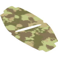 Lego Neckwear Poncho, Wide Hole with Camouflage Print / Tan