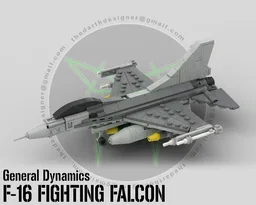 General Dynamics | F-16 Fighting Falcon - 1:70 Scale