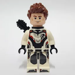 Hawkeye, White Advanced Tech (Quantum) Suit and Quiver