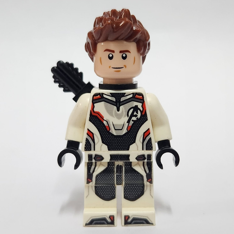 Lego Hawkeye, White Advanced Tech (Quantum) Suit and Quiver
