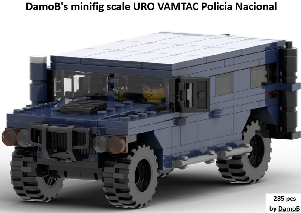 Lego URO VAMTAC Policia National