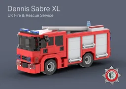 Dennis Sabre XL - UK Fire Engine