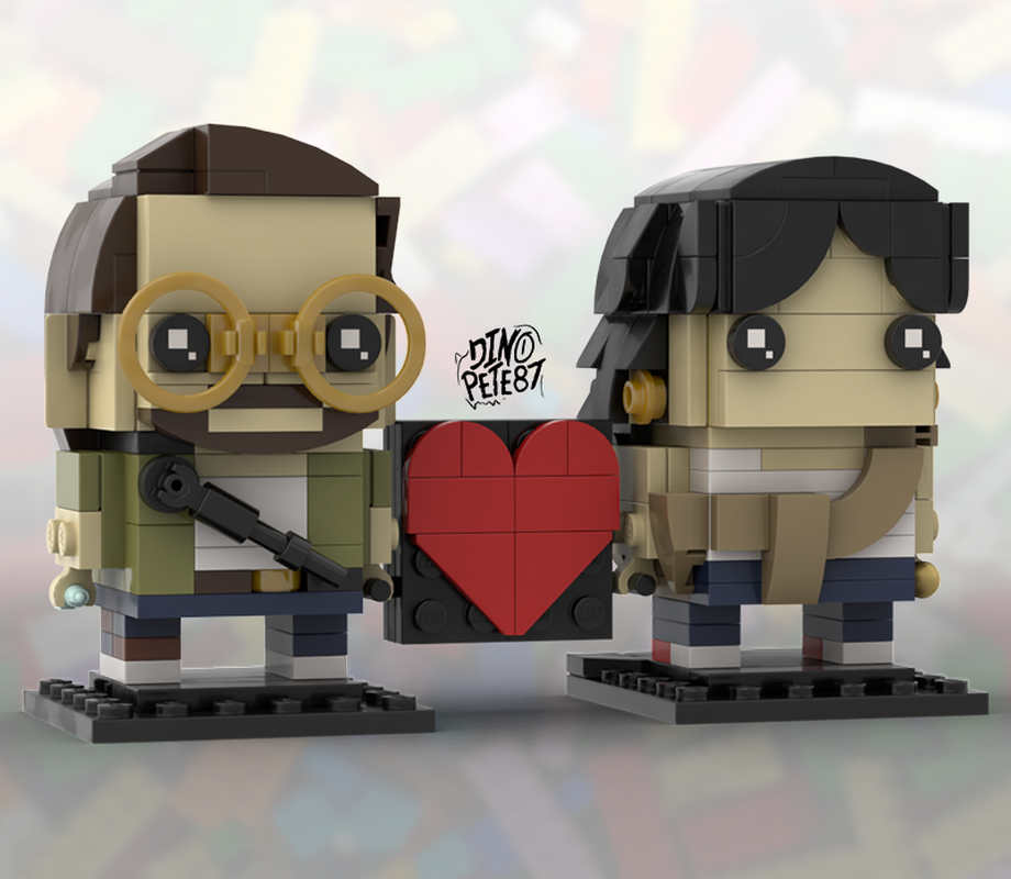 Lego Brickheadz - Belle and Slosh