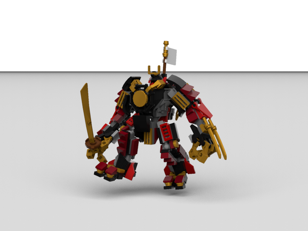Lego My version of the 2019 Ninjago Samurai Mech