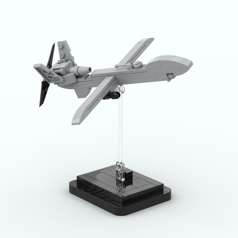 Lego MQ-9 Reaper UAV Diorama