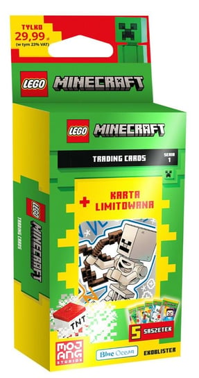 Lego Minecraft Trading Cards Series 1 - Eco-Blister (Polish Version)