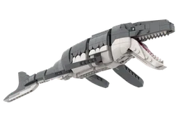Realistic Mosasaurus (Mosasaurus hoffmanni)