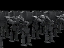 Buildable B2 battle droid