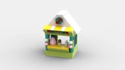 Ice cream stand