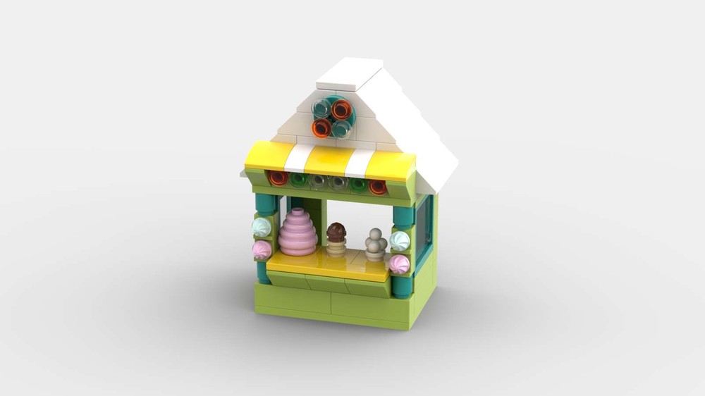 Lego Ice cream stand