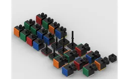 100% lego rubiks cube