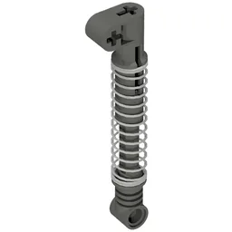 Technic Shock Absorber 9.5L with Soft Spring / Dark Gray
