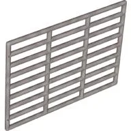Bar 9 x 13 Grille / Pearl Light Gray