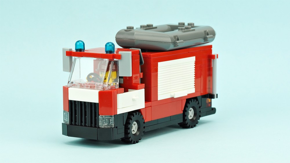 Lego Fire & water rescue truck