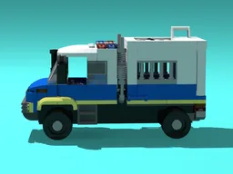 Off-road Police Van