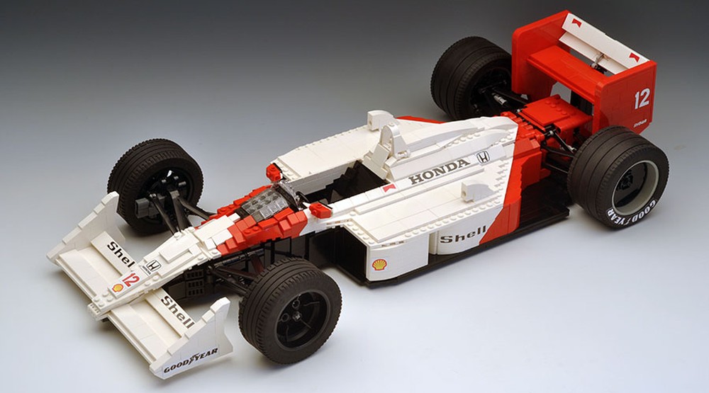 Lego McLaren MP4-4 - scale 1:8
