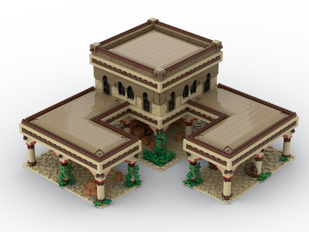 Lego Age of Empires - Town Center (Middle Eastern)