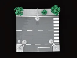 T intersection road