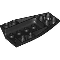 Brick Wedged, Curved Inverted 6 x 4 / Black