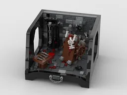 Medieval Dungeon with a special stand