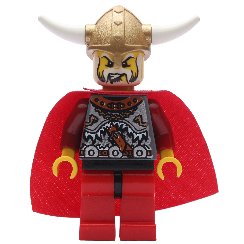 Lego Viking Red Chess King