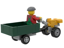 Single axle tractor