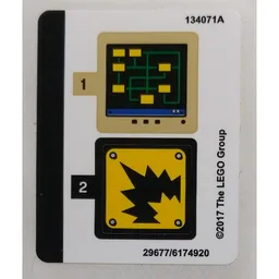 Sticker Sheet for Set 70900-1 / [No Color/Any Color]