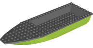 Lego Boat, Hull Unitary 28 x 8 with Dark Bluish Gray Top (92710 / 92711)