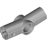 Lego Technic Axle and Pin Connector Angled #7 - 168.75° / Light Bluish Gray