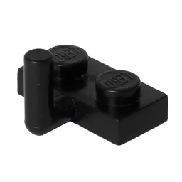 Plate Special 1 x 2 with Bar Up [Horizontal Arm 5mm] [Old Type] / Black