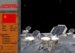 Lunokhod Collection 1:20 (Soviet Moon rover)