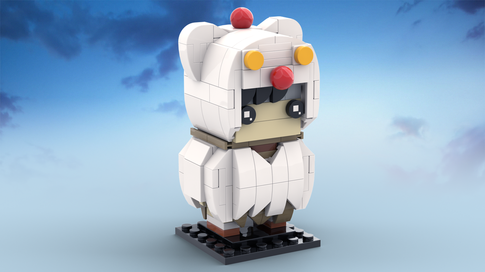 Lego Final Fantasy VII BrickHeadz Yuffie Moogle Outfit