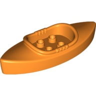 Lego Duplo Boat / Kayak / Orange