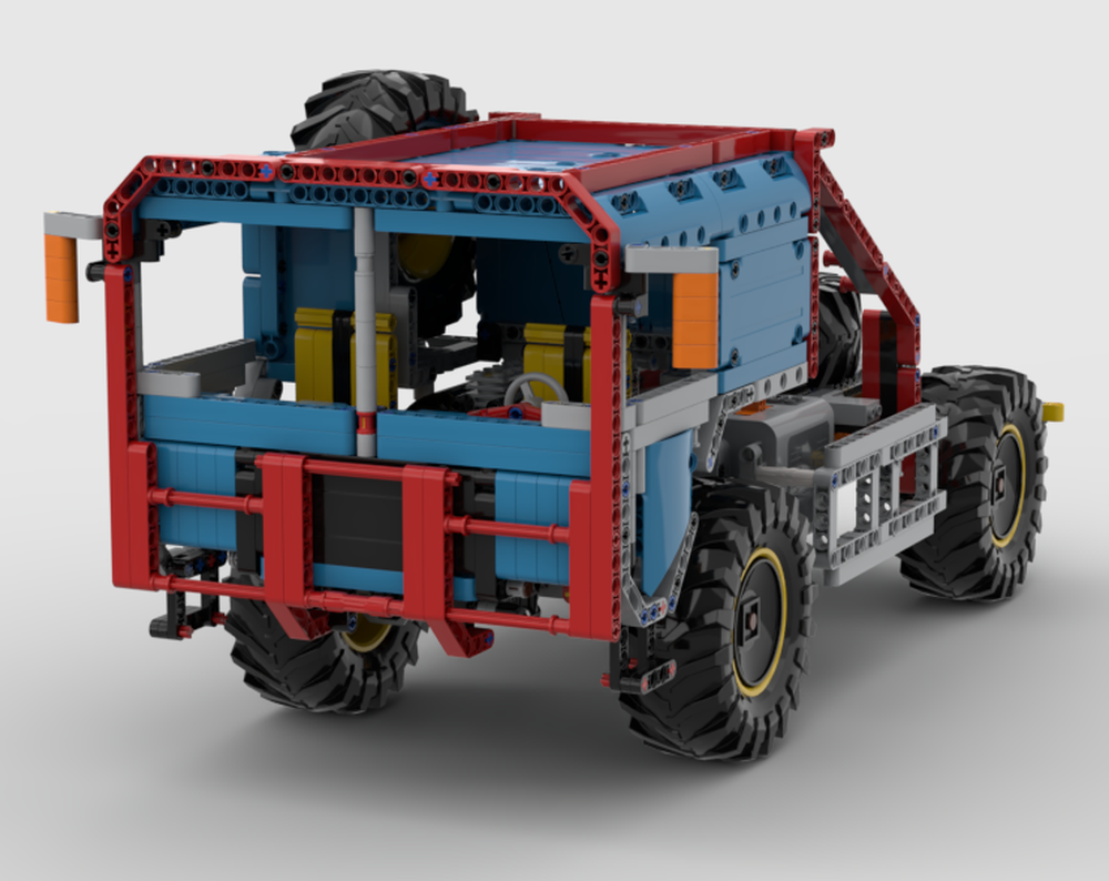 Lego 42070 - C-Model - MAN Kat1 Rally