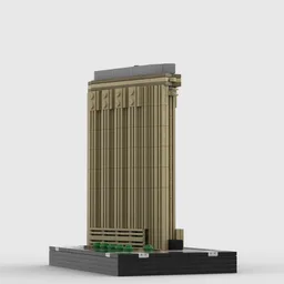 Flatiron Building at 1/650th Scale