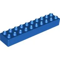 Duplo Brick 2 x 10 / Brown