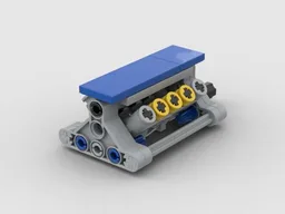 Lego Compact V6 engine