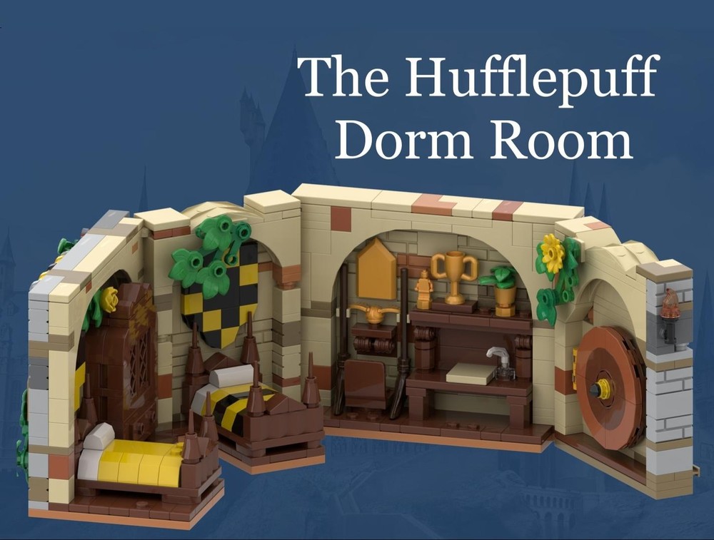 Lego Huffle-puff Dorm Room