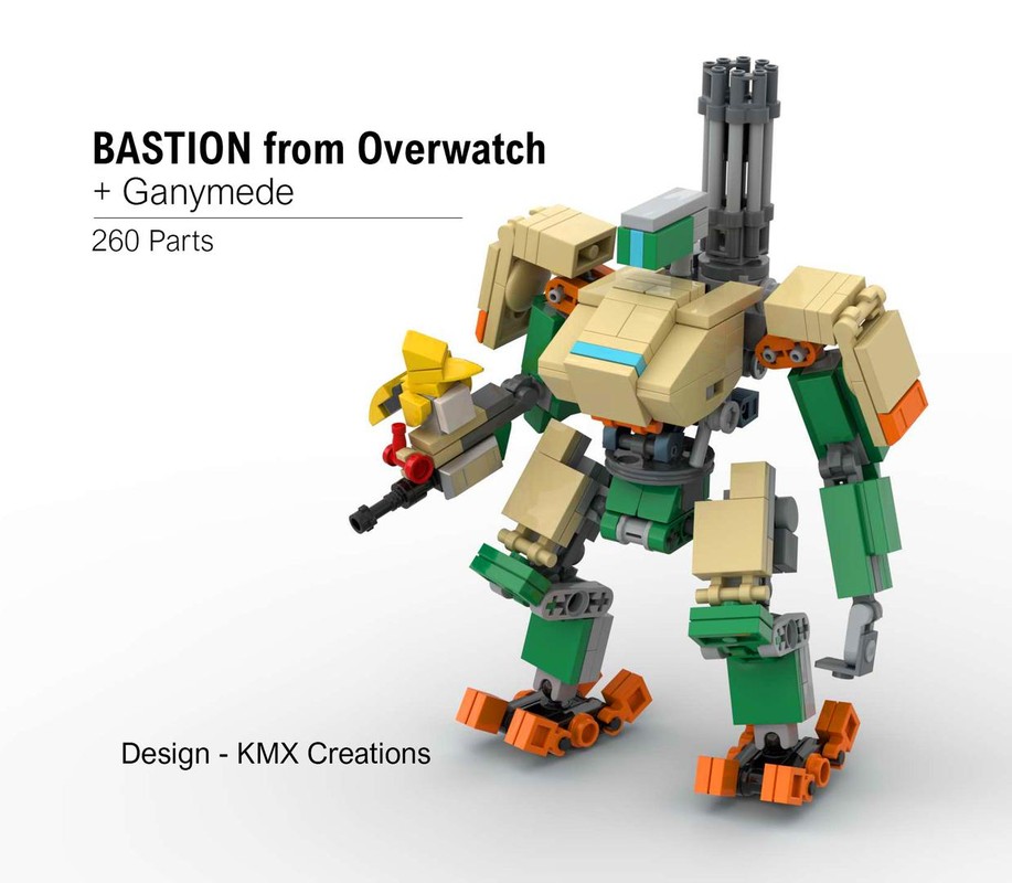 Lego Bastion from Overwatch
