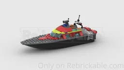 City fast fire rescue boat