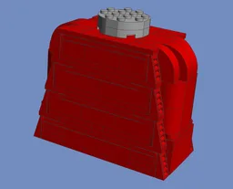 Upscale Minifig Torso 17