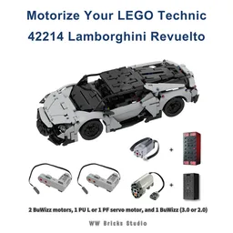 [BuWizz motor] LEGO Technic 42214 Lamborghini Revuelto