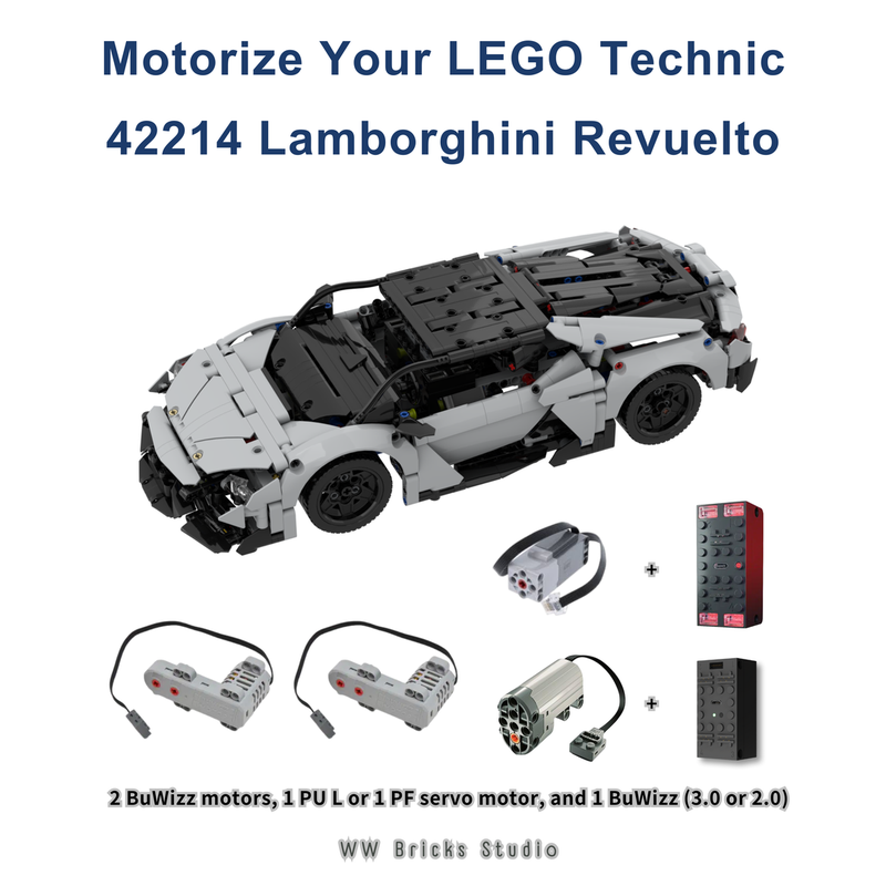 Lego [BuWizz motor] LEGO Technic 42214 Lamborghini Revuelto