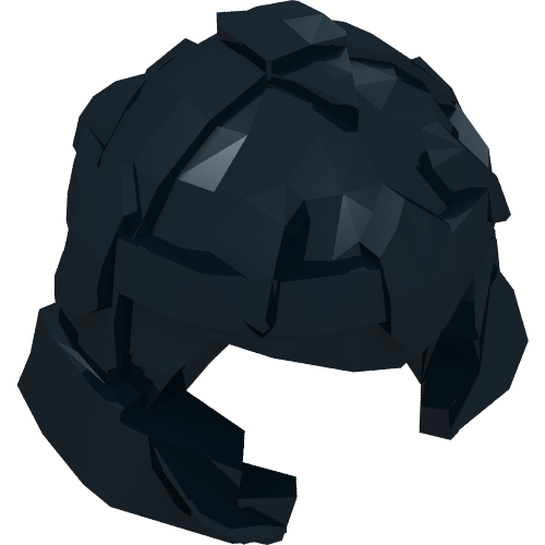 Lego Helmet with Cheek Protection and Thin Bands (Troll) / Black